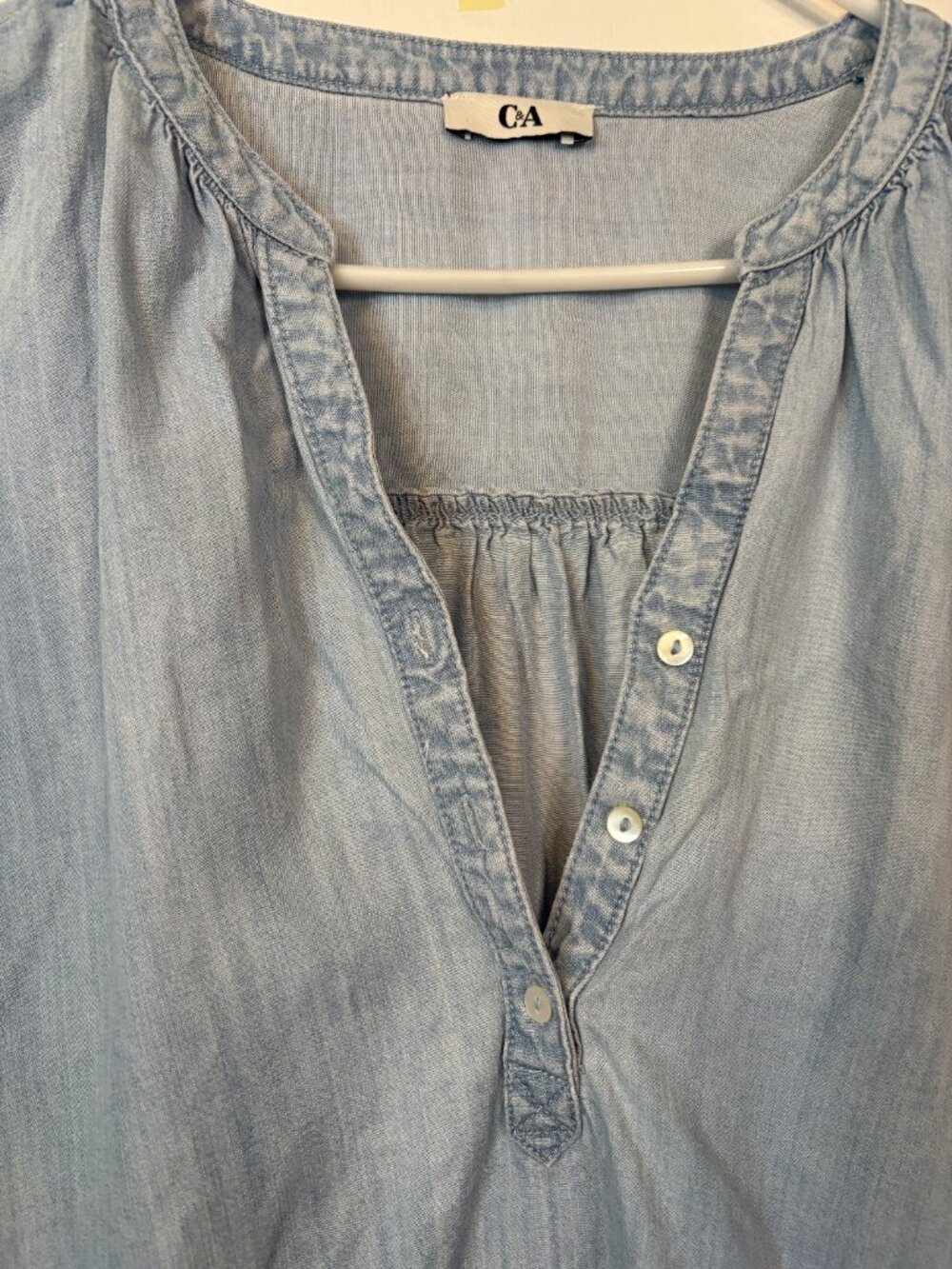 C&A Chambray Denim top - Picture 5 of 8